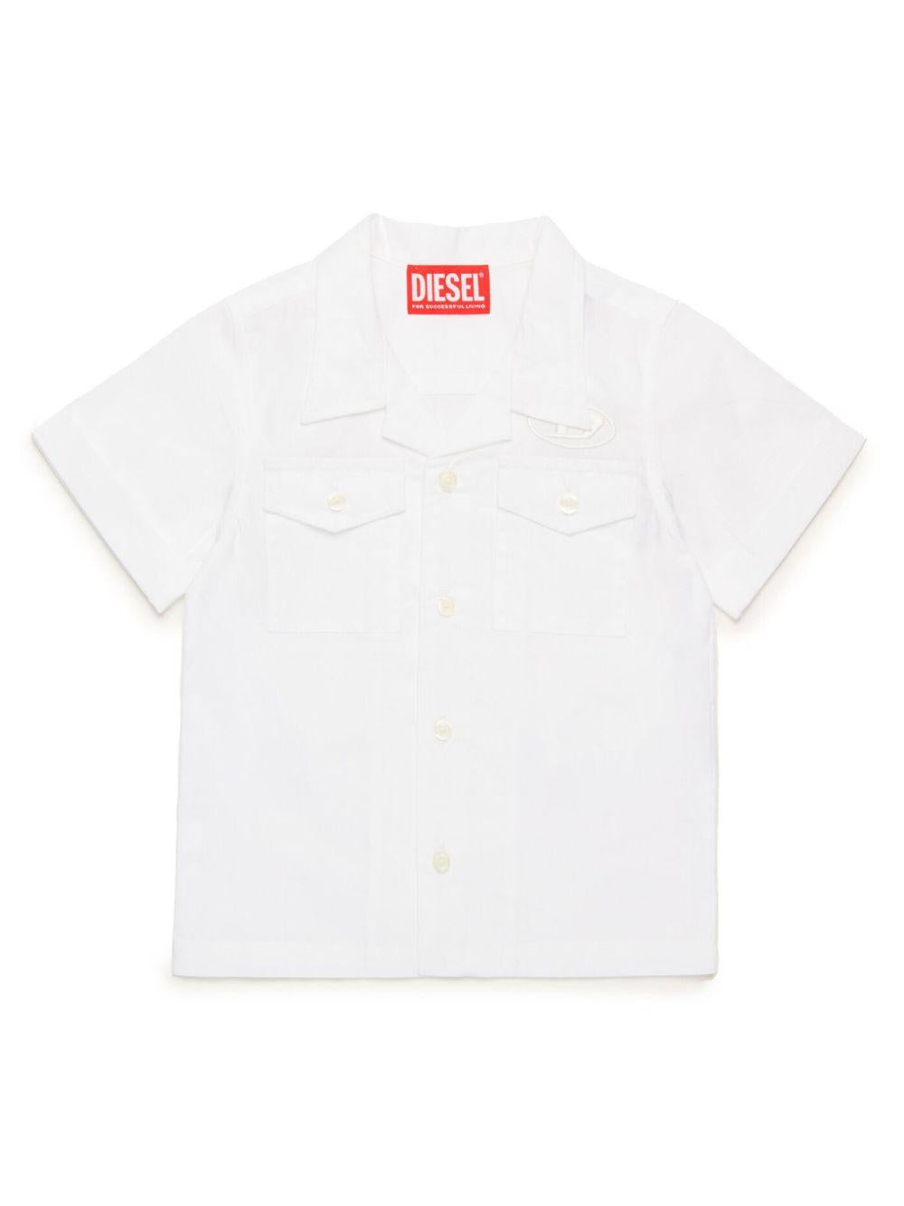 Camicia bianca basic neonato