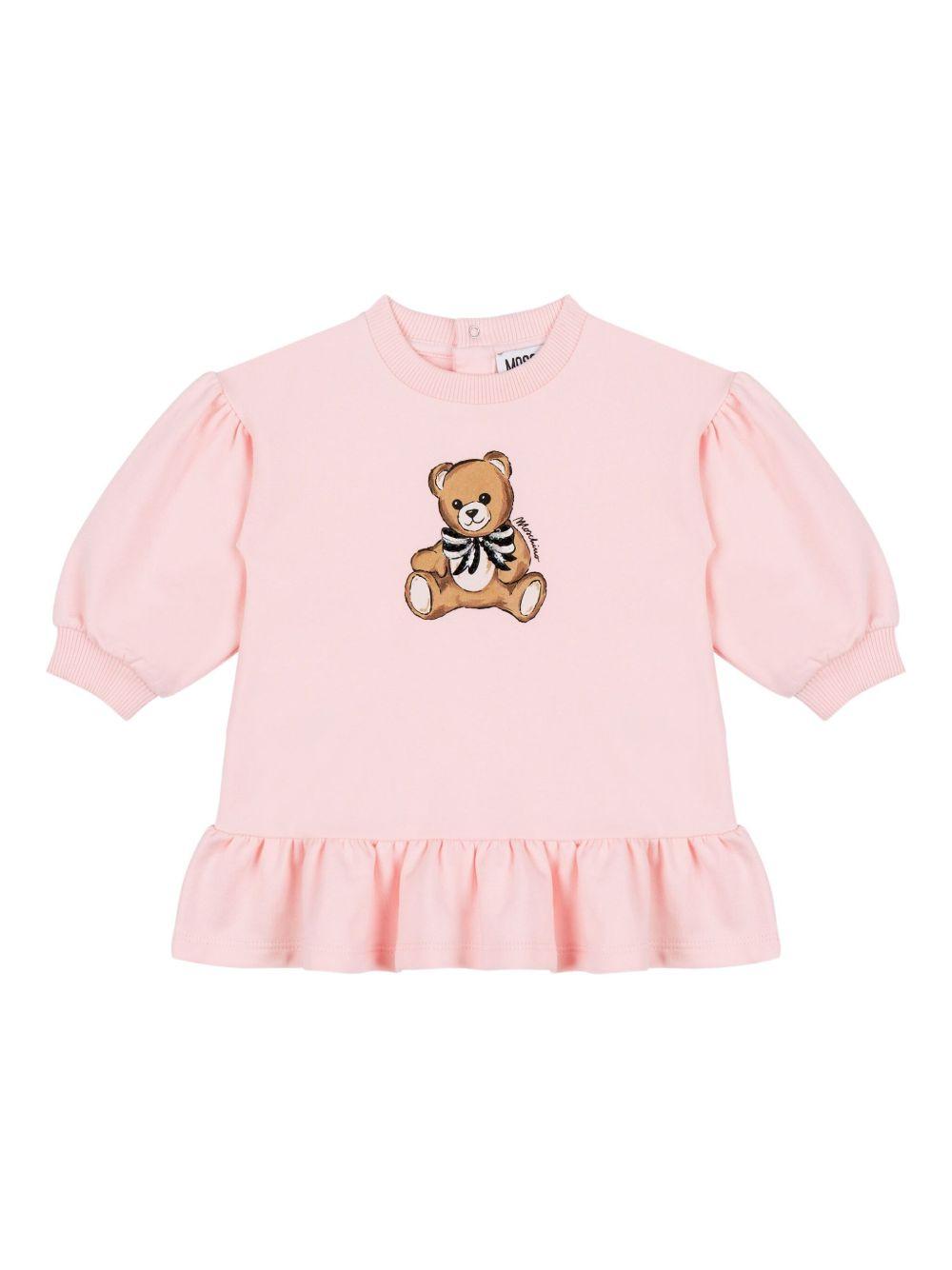 Abito Teddy Bear MDV0CWLDA16 50209 MOSCHINO KIDS 