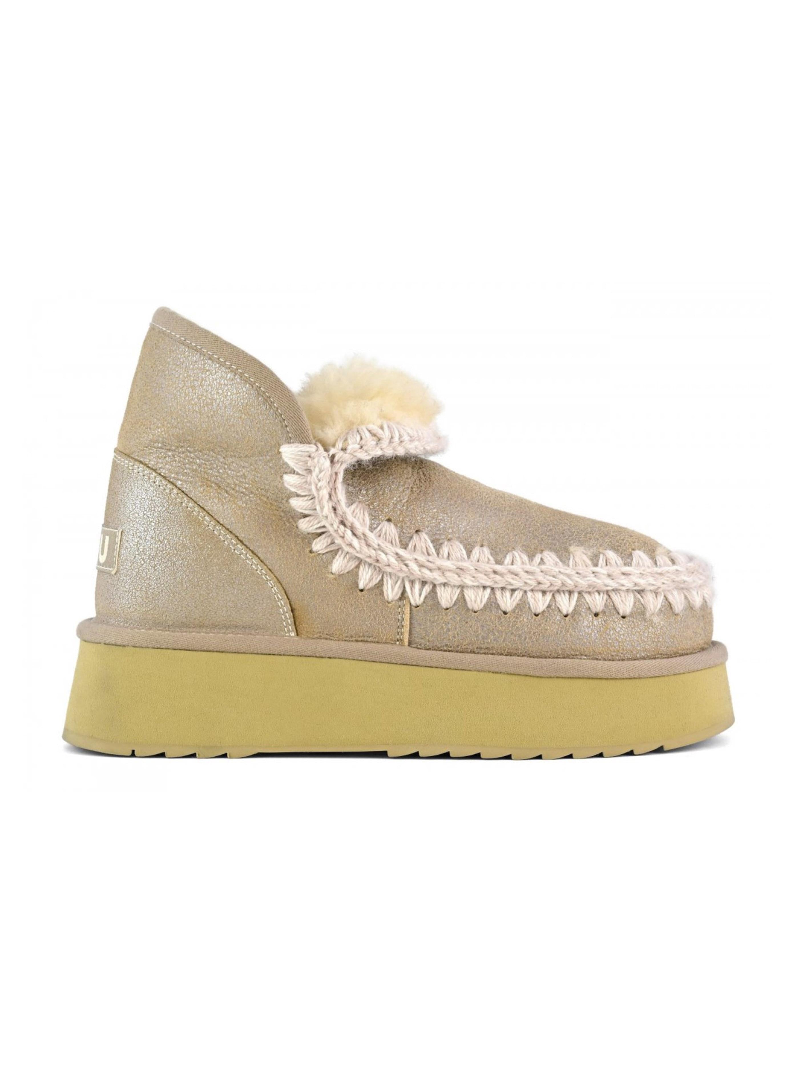 Stivale mini eskimo 18 boot pietra metallica MUFW681000B STME MOU 