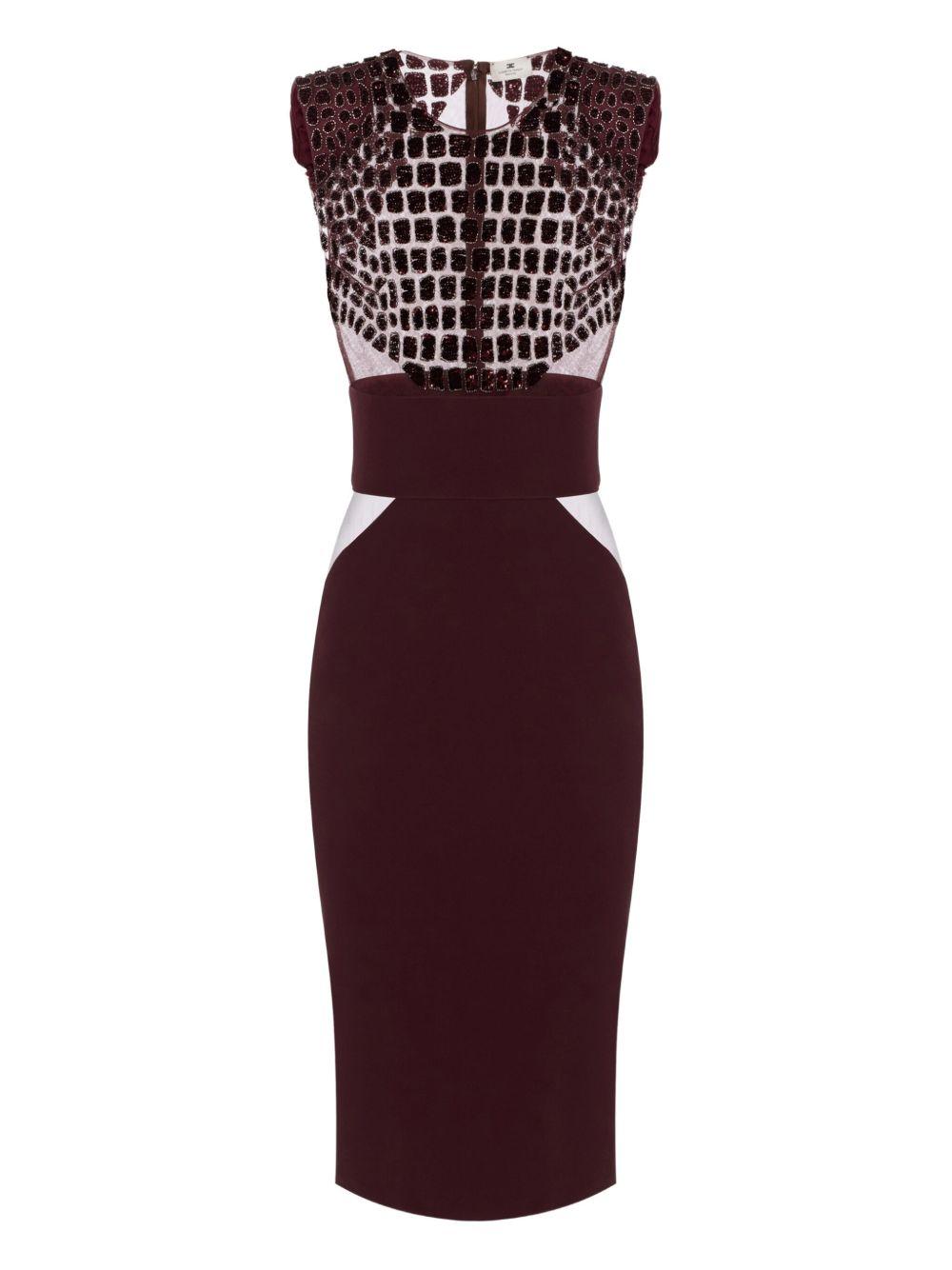 Abito Midi con Paillettes AB83457E2 EA4 ELISABETTA FRANCHI 