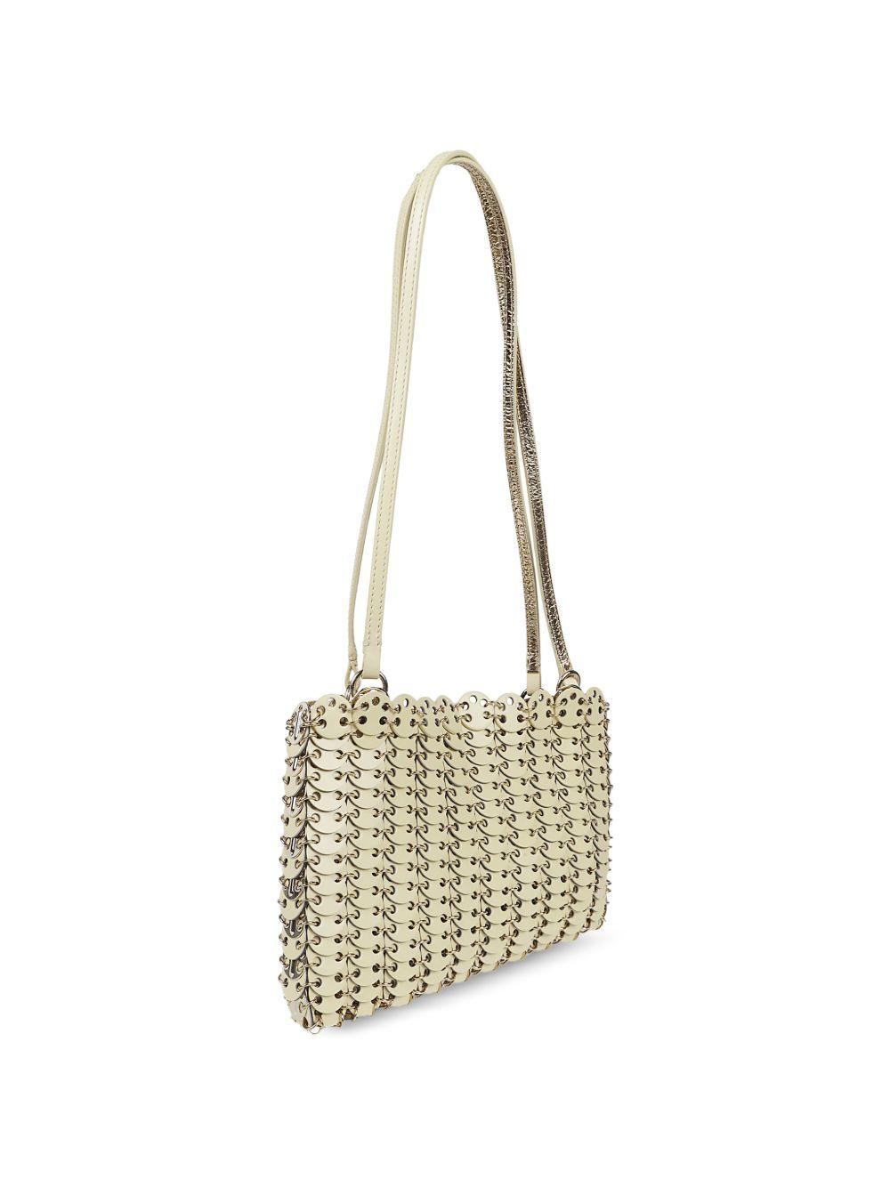 Borsa a spalla con dettagli traforati 26PSS0506CLF290 P762 RABANNE 