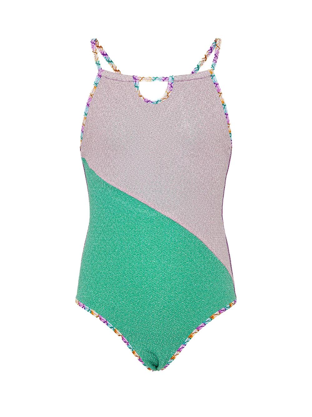 Costume intero bicolor lurex