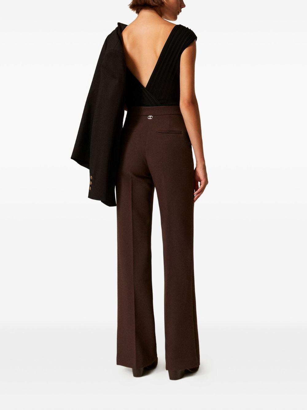 Pantaloni Svasati a Vita Alta 252TT2381 11054 TWINSET 