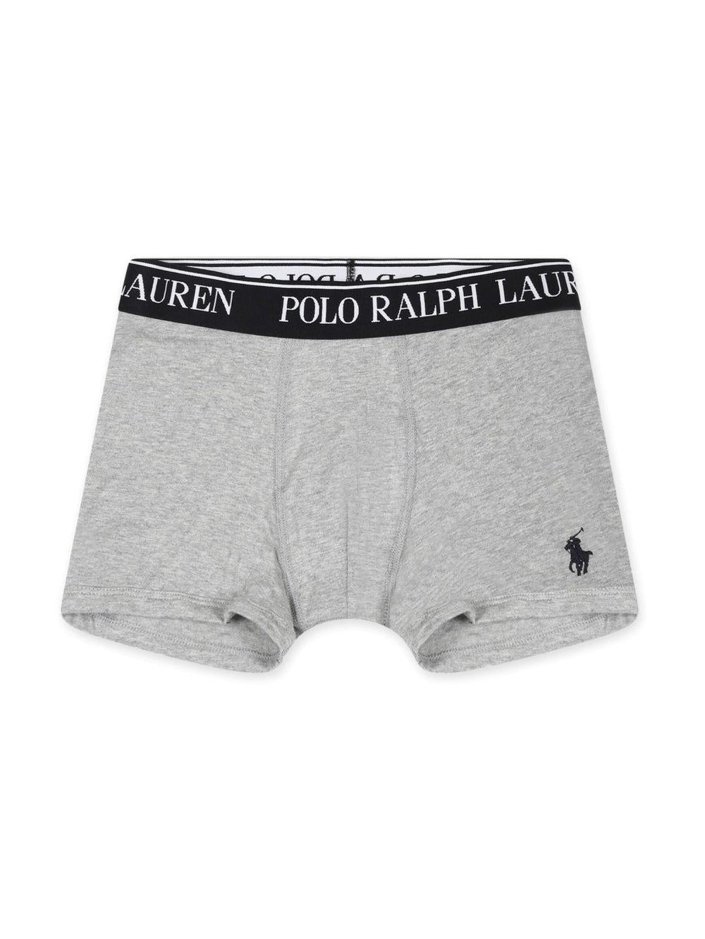 Boxer in Cotone Elasticizzato con Banda Logo 9P5015 K0O POLO RALPH LAUREN KIDS 