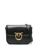 Love Box Mini Black Leather Shoulder Bag