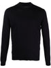 Maglione Uomo Blu Lana