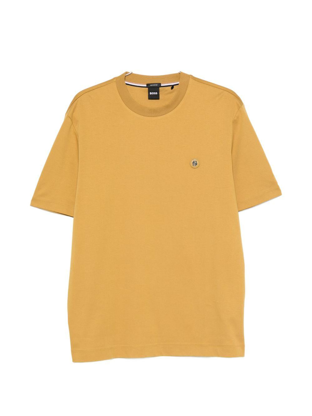 T-shirt girocollo con logo 50555844 714 BOSS 
