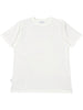 T-shirt bianca mini logo ricamo heart