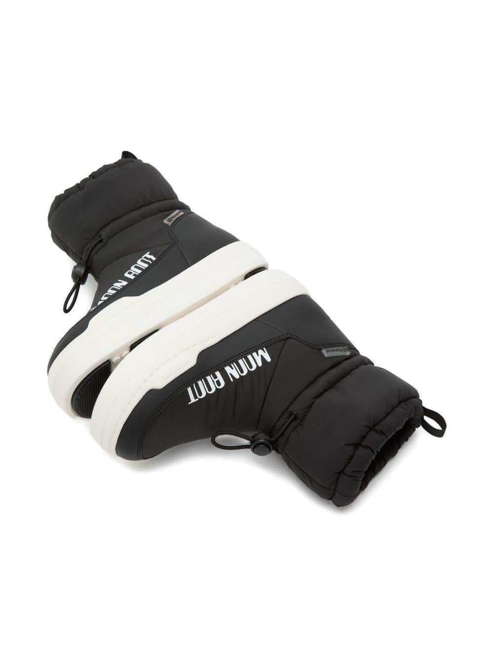 Moon Boot Stivali da neve trapuntati Park Strap neri 80D3440090 N001 MOON BOOT KIDS 