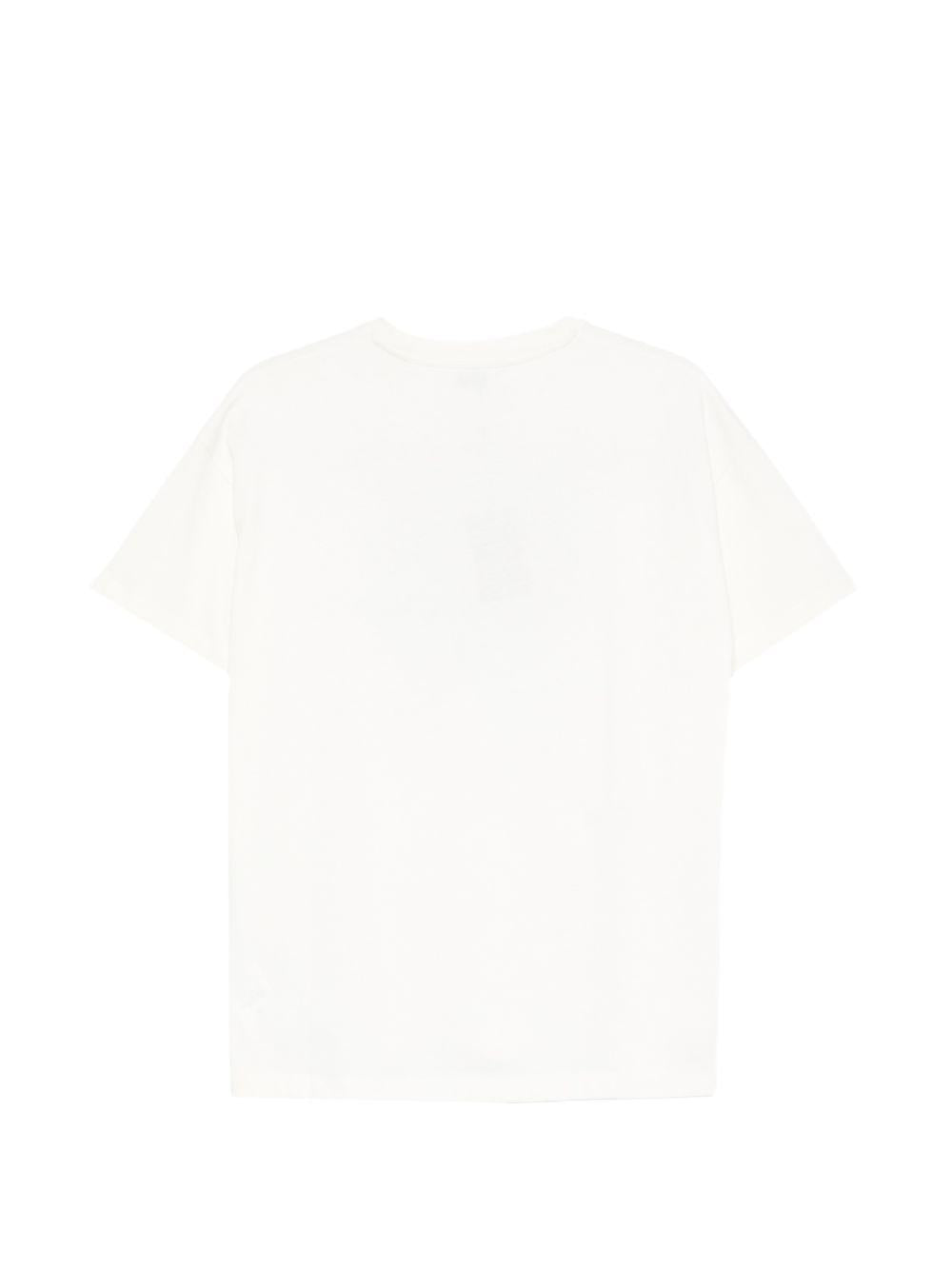 T-shirt in cotone con stampa grafica GY8P41Z3672 102AZ ETRO KIDS 