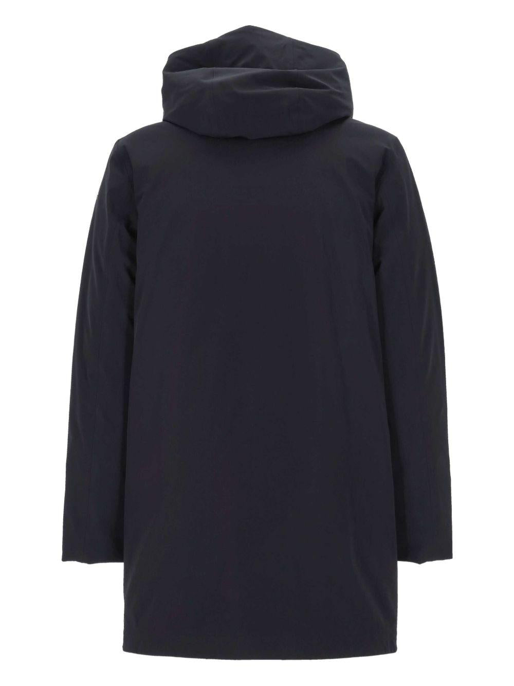 Cappotto blu scuro con cappuccio e bottoni W25057 60 RRD 