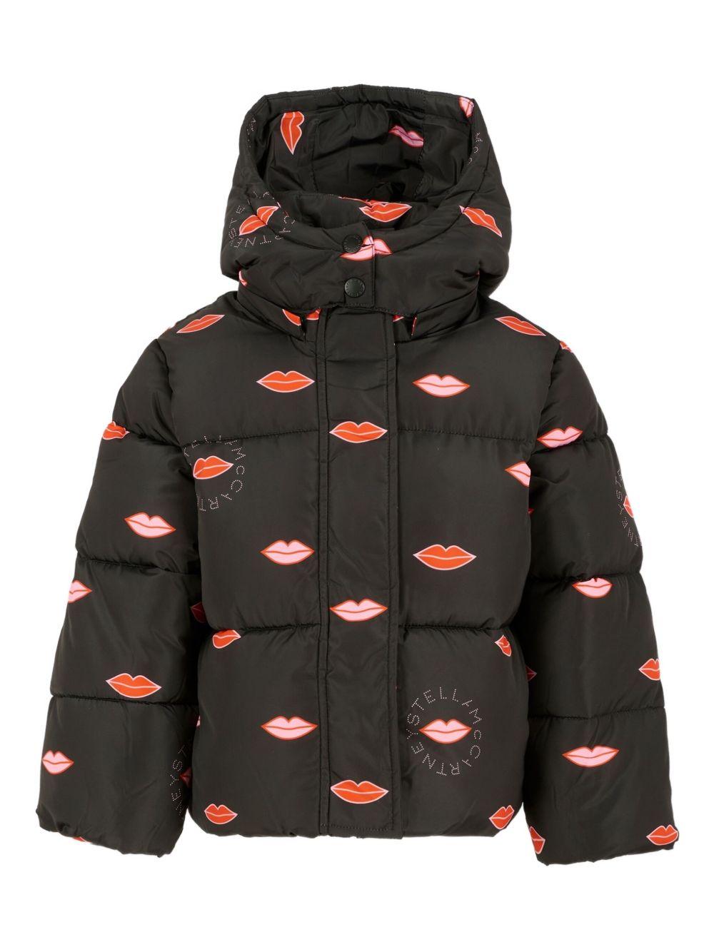 Piumino Nero Trapuntato con Cappuccio TX2B87Z3047 930MC STELLA MCCARTNEY KIDS 