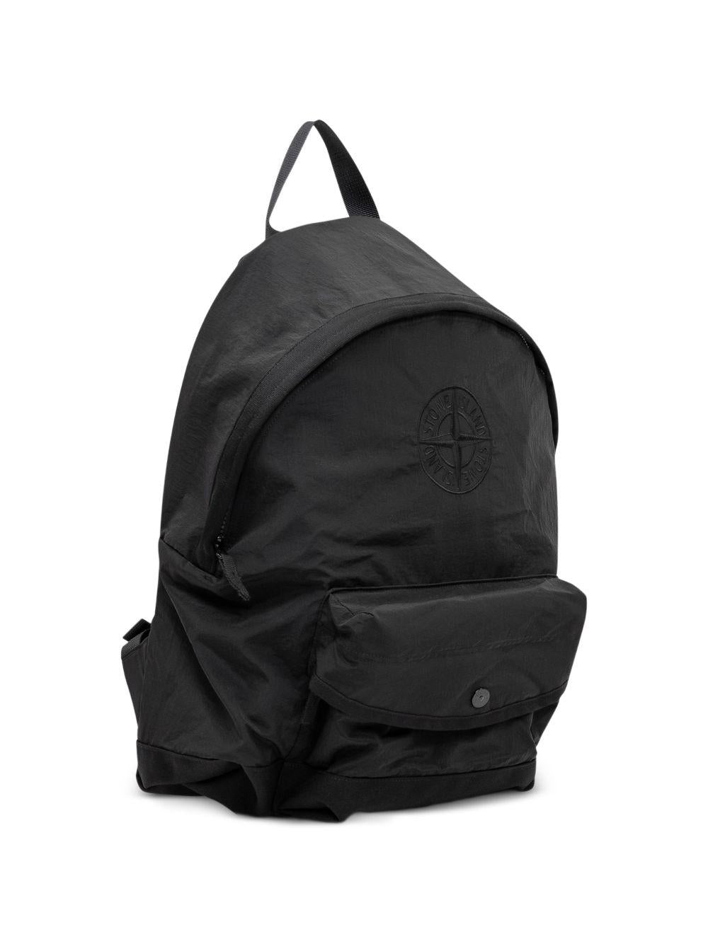 Zaino con manico e logo goffrato L1S169200003S0064 V0029 STONE ISLAND KIDS 