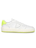 Sneakers Nice bianche/lime  uomo