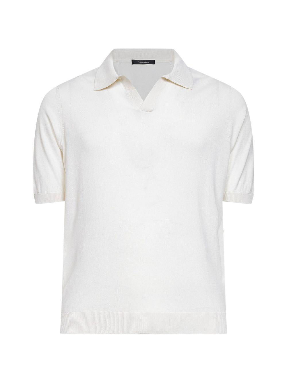 Polo in seta a maniche corte KEITHGSE2603 005 TAGLIATORE 