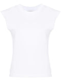 White t-shirt with chain detail