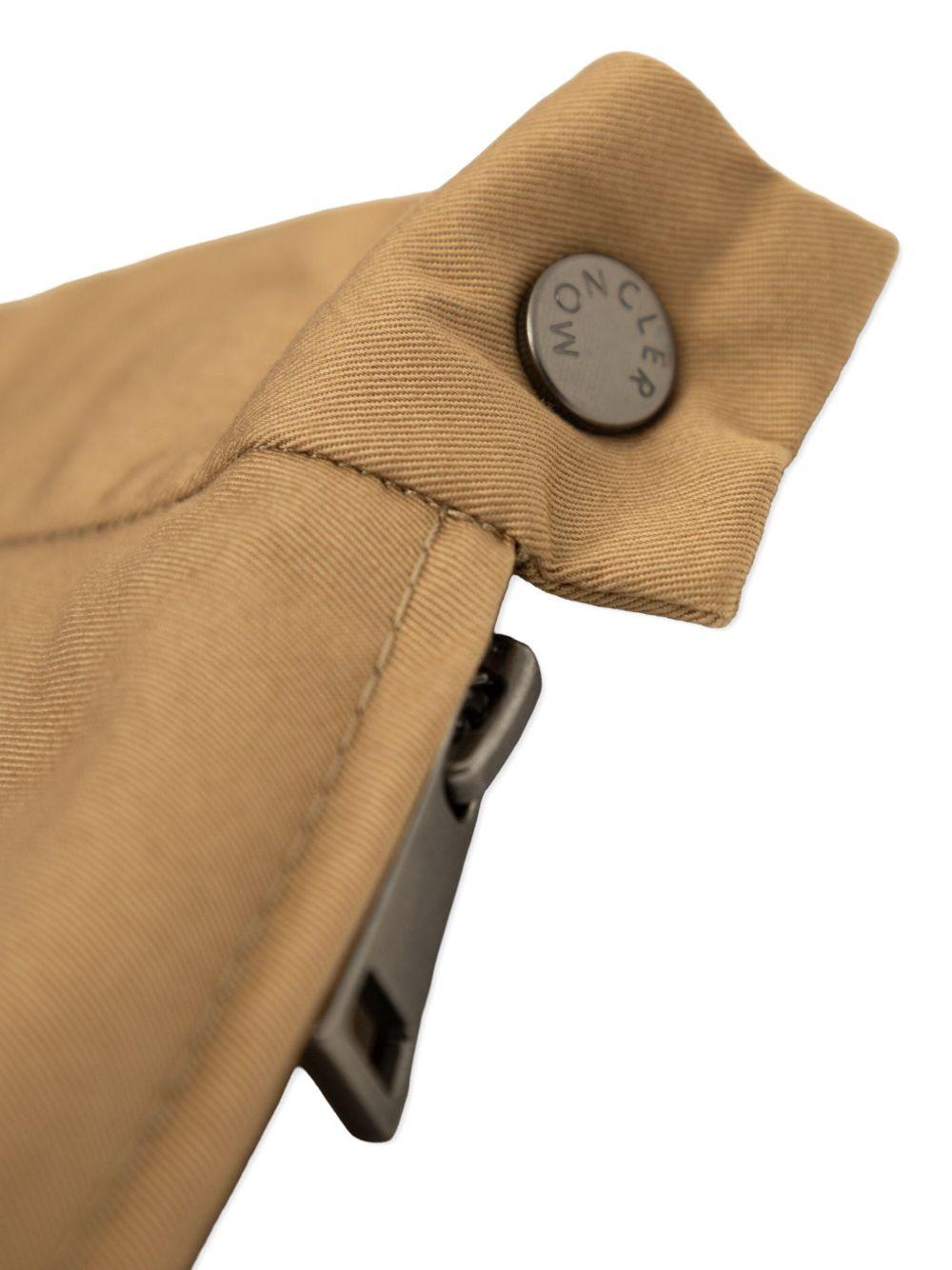 Gonna in Gabardine Beige con Pieghe K29542D00003598OP 209 MONCLER KIDS 
