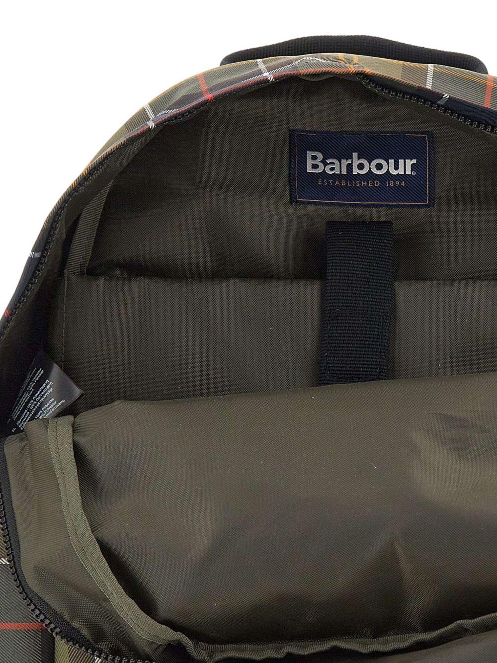 Zaino in poliestere tartan con spallacci imbottiti UBA0754 TN11 BARBOUR 