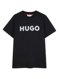 T-shirt con logo a contrasto