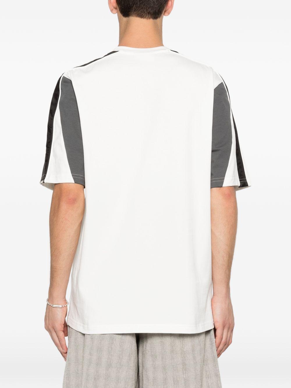 T-shirt girocollo a maniche corte XM4267 BIANCO YES LONDON 