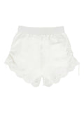 Shorts ricamati con vita elastica