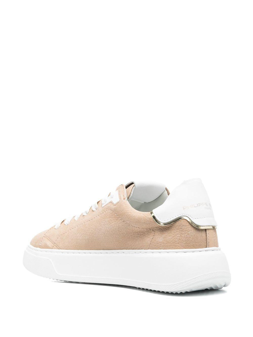 Sneakers Temple beige nabuc BTLD NB14 TEMPLE BEIGE PHILIPPE MODEL 