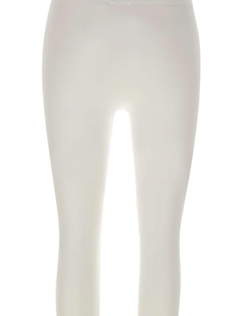 Leggings Bianchi con Stampa Logo 2529816011600 001 MAX MARA 'S 