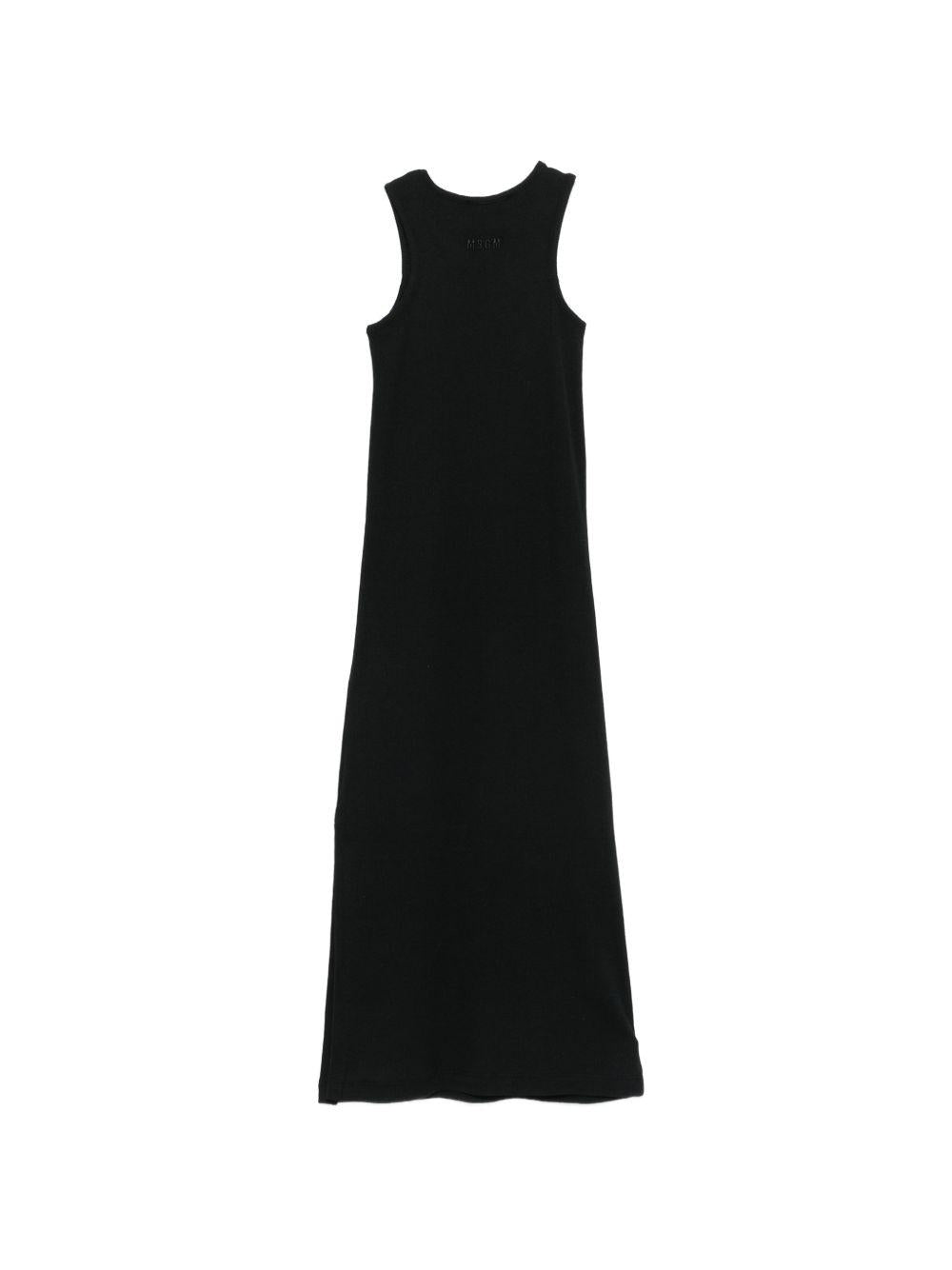 Abito lungo con dettagli cut-out S6MSJGDE101 110 MSGM KIDS 