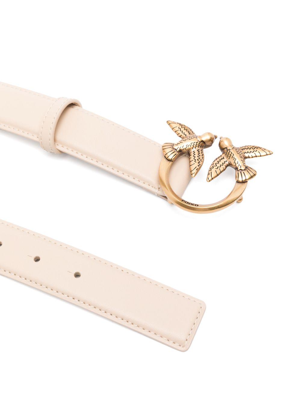Cintura Love birds 3cm beige 100125A0F1 C50Q PINKO 