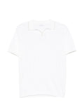 Polo in cotone scollo a V