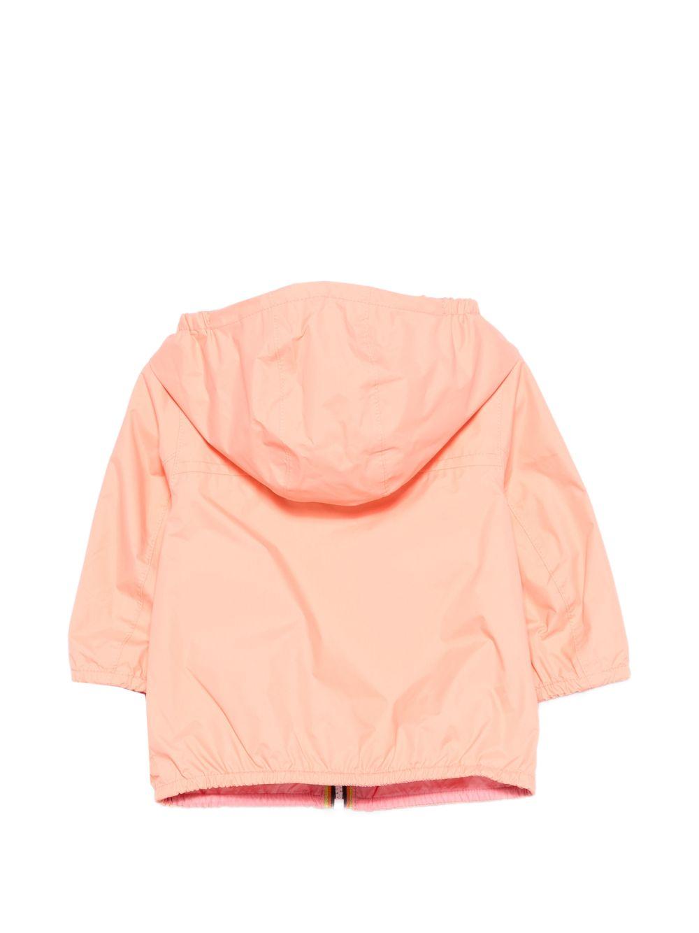 Giacca con cappuccio in nylon riciclato K2123IW C54 K-WAY KIDS 