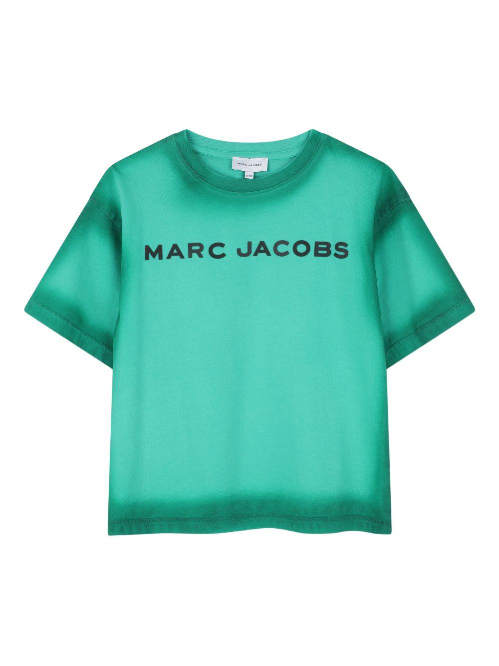 T-shirt con logo a maniche corte W60769 73D MARC JACOBS KIDS 