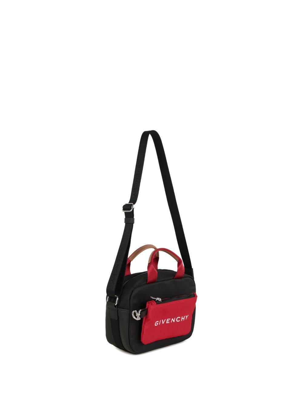 Borsa Messenger con Inserti e Tracolla Regolabile H30907 09B GIVENCHY KIDS 