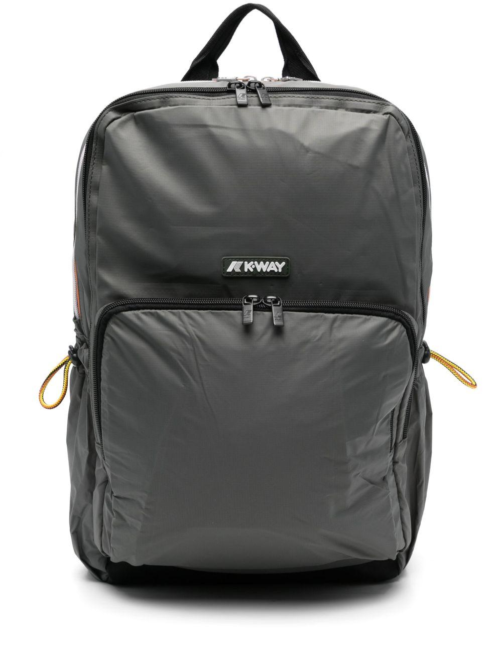 Zaino multitasca con zip frontale K4112XW WMR K-WAY 