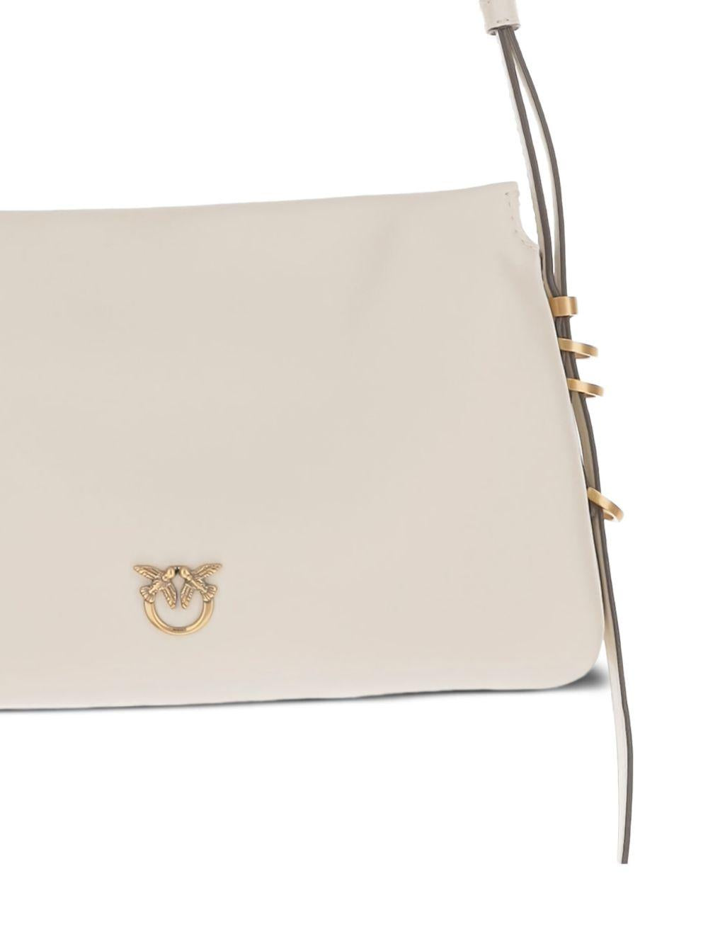 Borsa a tracolla con dettagli dorati 105883A0QO Z14Q PINKO 