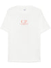 T-shirt  bianca stampa retro