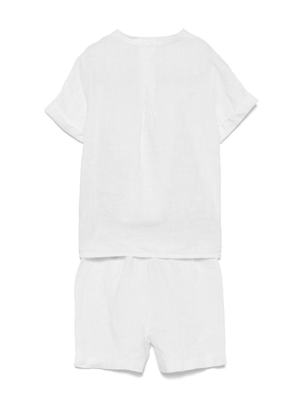 Completo bianco neonato (2pz)