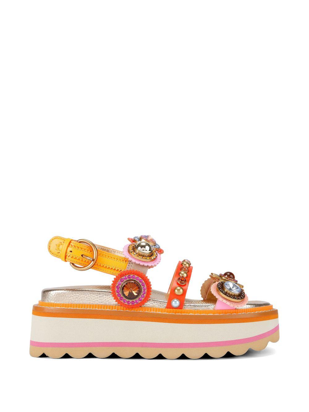 Sandali platform con applicazioni 5612499 109 KURT GEIGER 