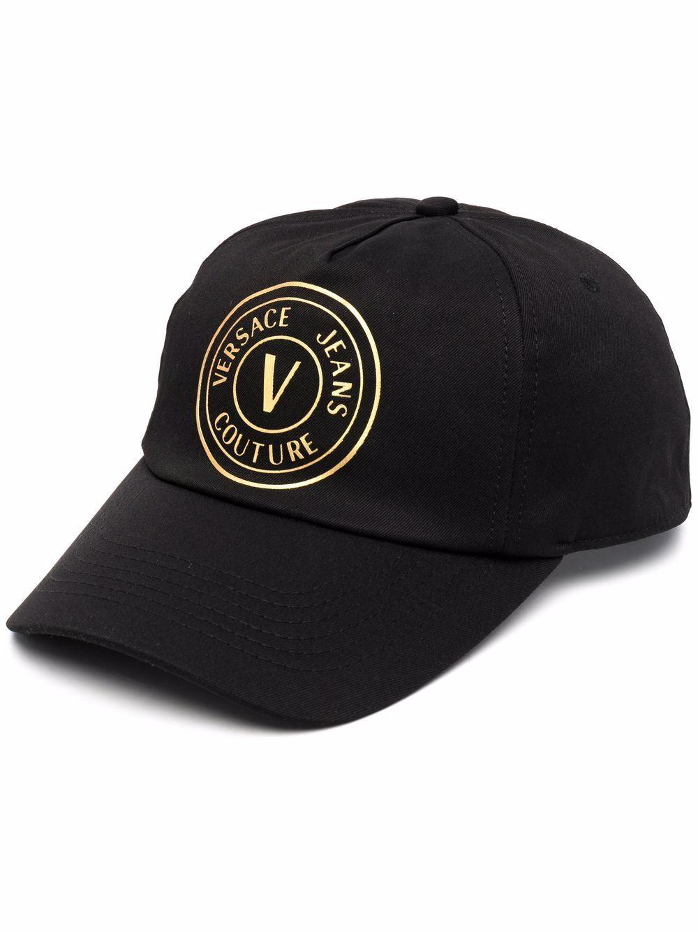 Berretto Nero con Logo 72YAZK16ZS291 G89 VERSACE JEANS 
