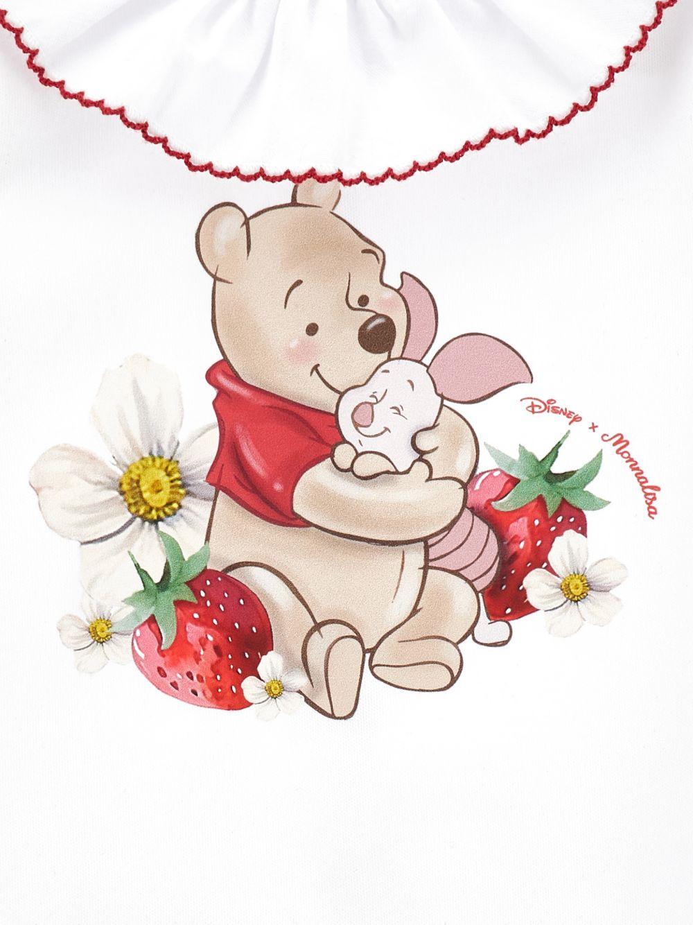 Tutina con colletto ricamato 35G2077084 0099 MONNALISA KIDS 