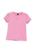 T-shirt girocollo in cotone