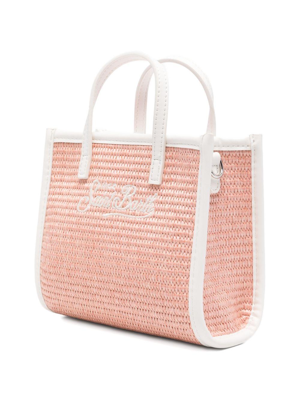Borsa tote mini in paglia con tracolla VIVM001 00373L MC2 SAINT BARTH 