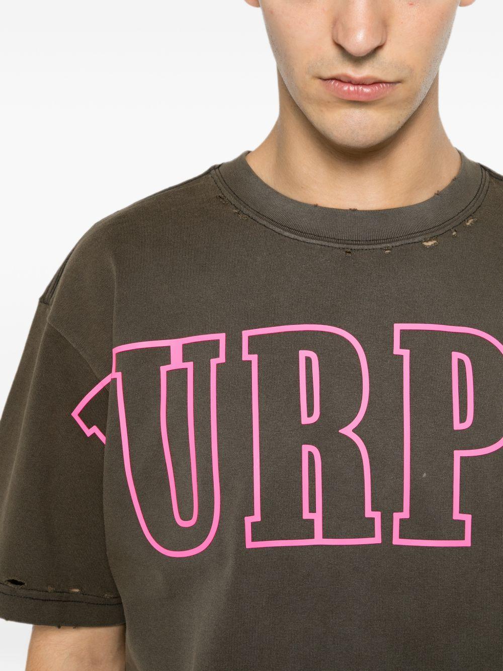 Hwt Jersey Ss Tee Black P117HWBR326 BLACK PURPLE BRAND 