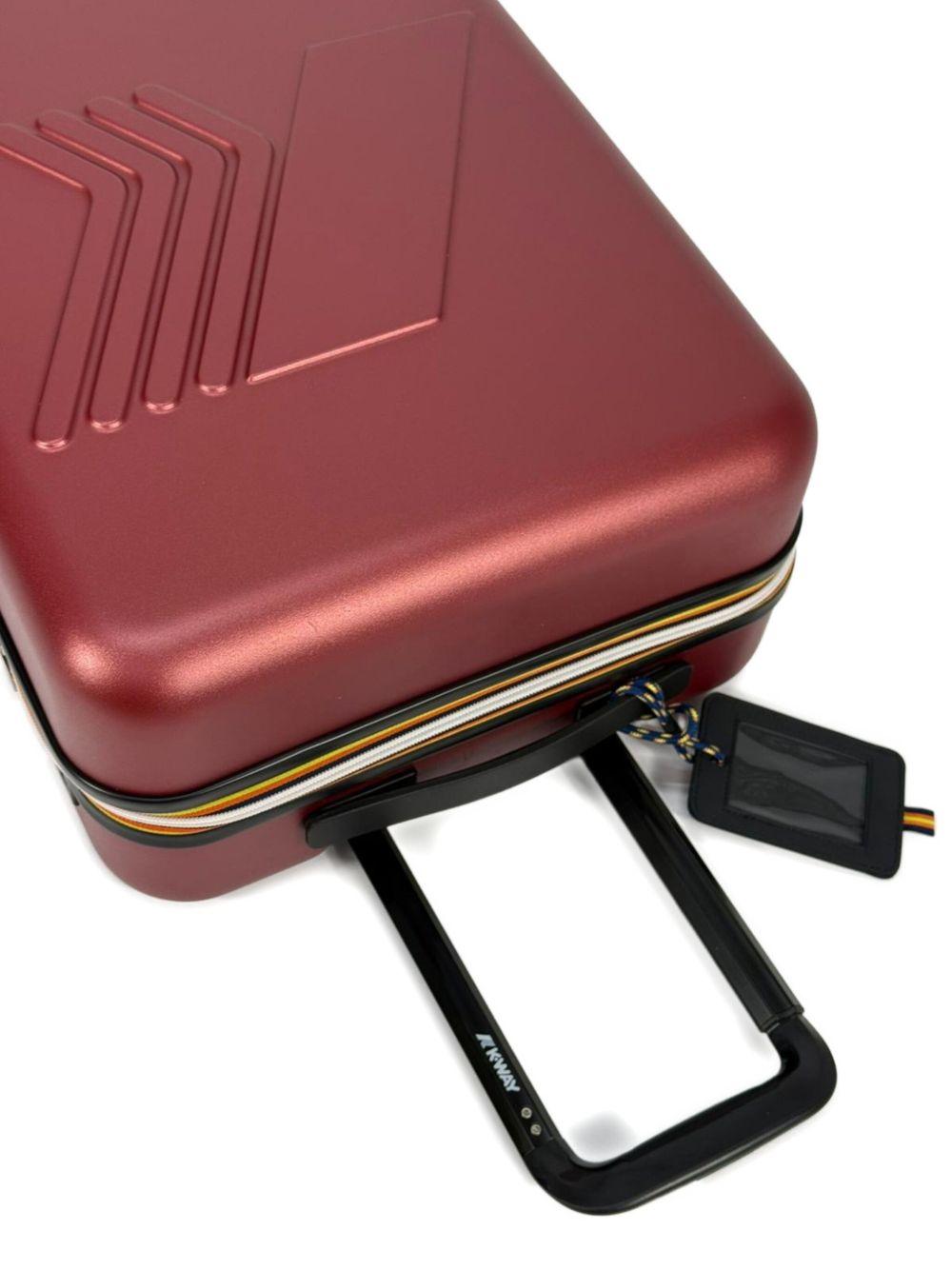 Valigia con Logo Goffrato e Chiusura a Combinazione K81372W WNN K-WAY 