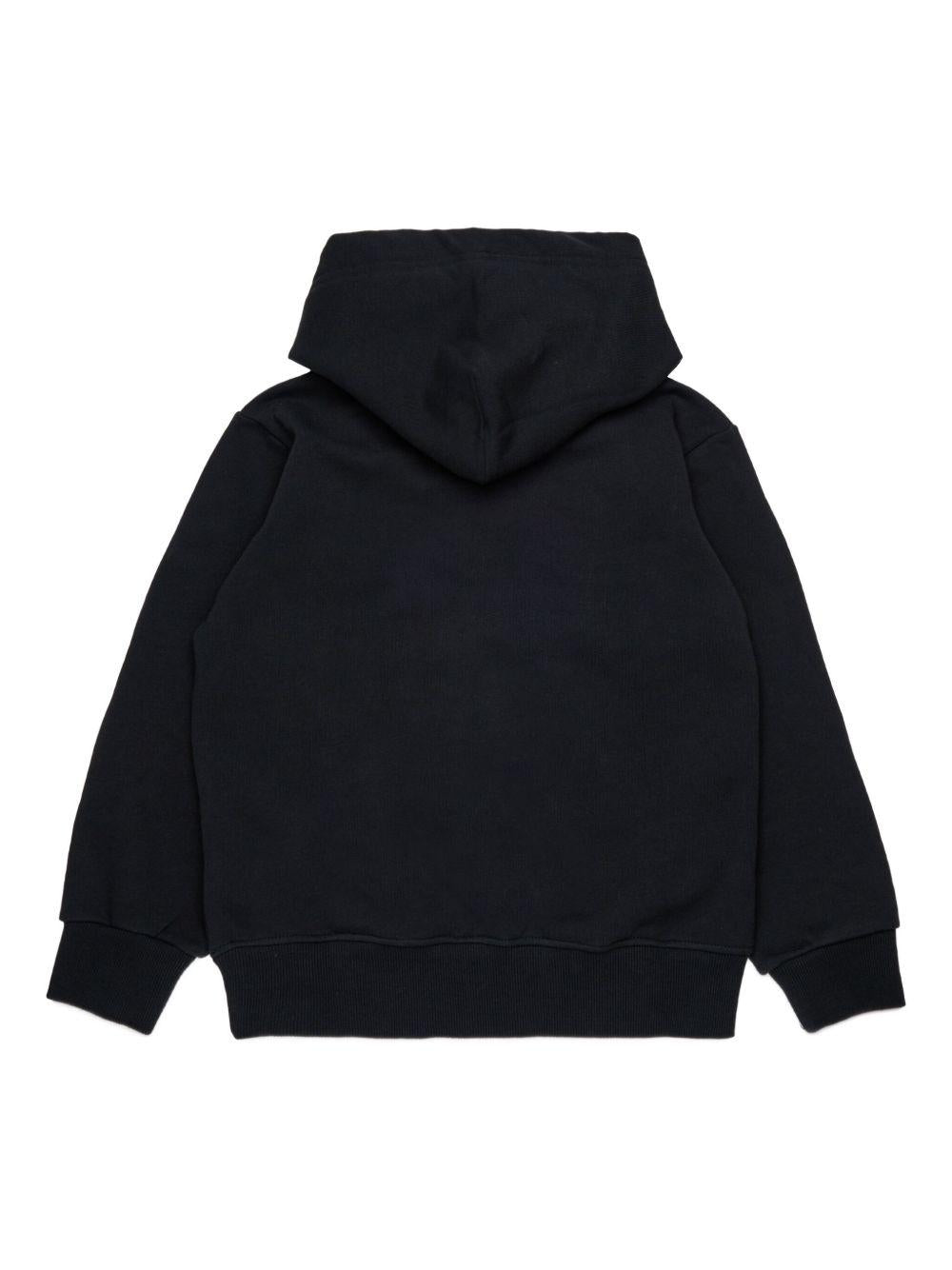 Felpa con Cappuccio e Logo J02487KYAQK K900 DIESEL KIDS 