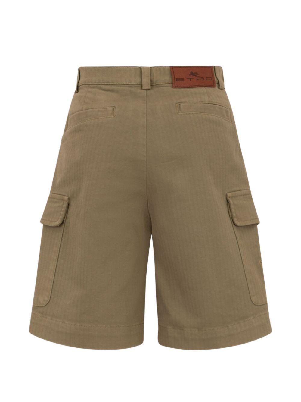 Bermuda cargo con tasche applicate GY6P49G0064 724 ETRO KIDS 