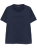 T-shirt mezzanotte logo rilievo