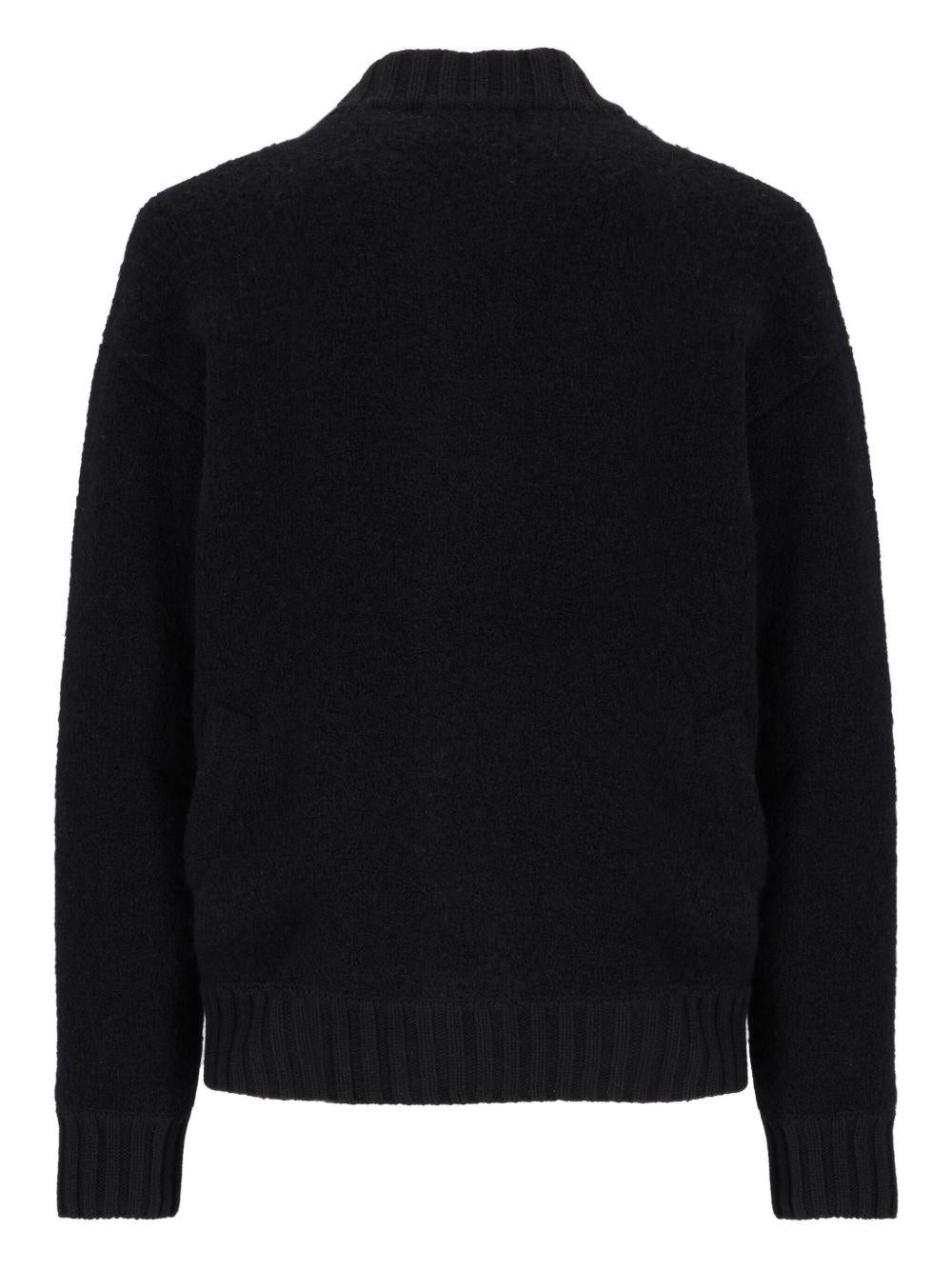 Bomber in Lana Bouclé con Bottoni F5LAMABO365 110 LANEUS 