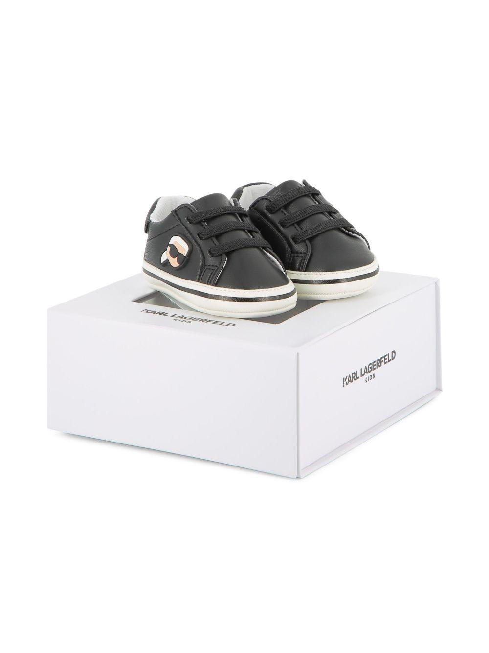 Sneakers con Logo e Lacci Elasticizzati Z30994 09B KARL LAGERFELD KIDS 