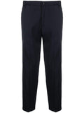 Pantalaccio Uomo Blu Lana